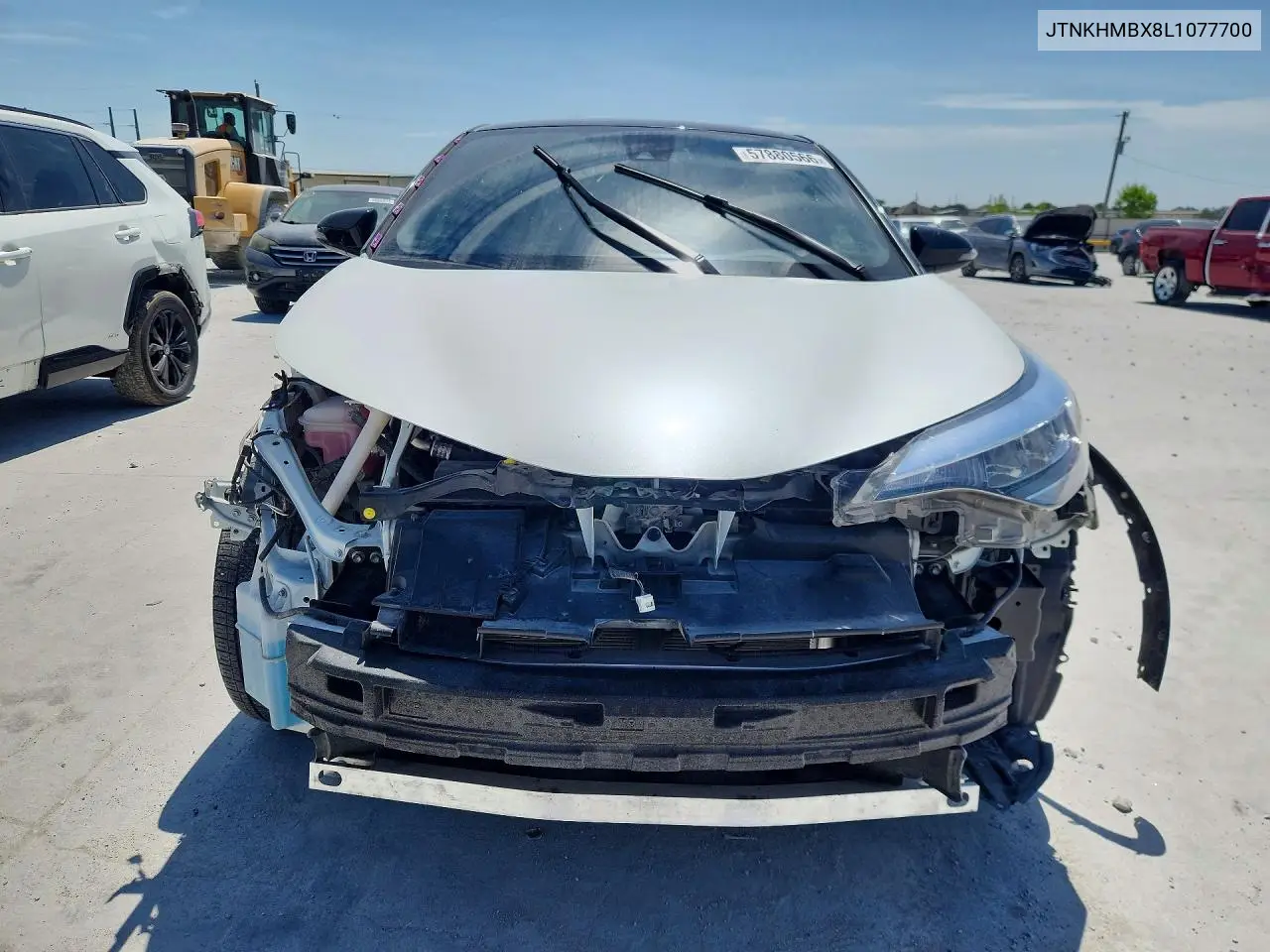 2020 Toyota C-Hr Xle VIN: JTNKHMBX8L1077700 Lot: 57880566