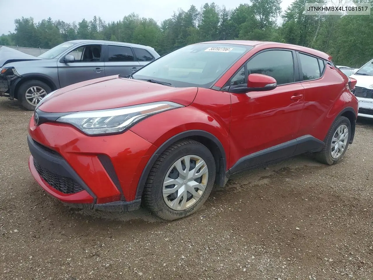 2020 Toyota C-Hr Le VIN: JTNKHMBX4L1081517 Lot: 58392706