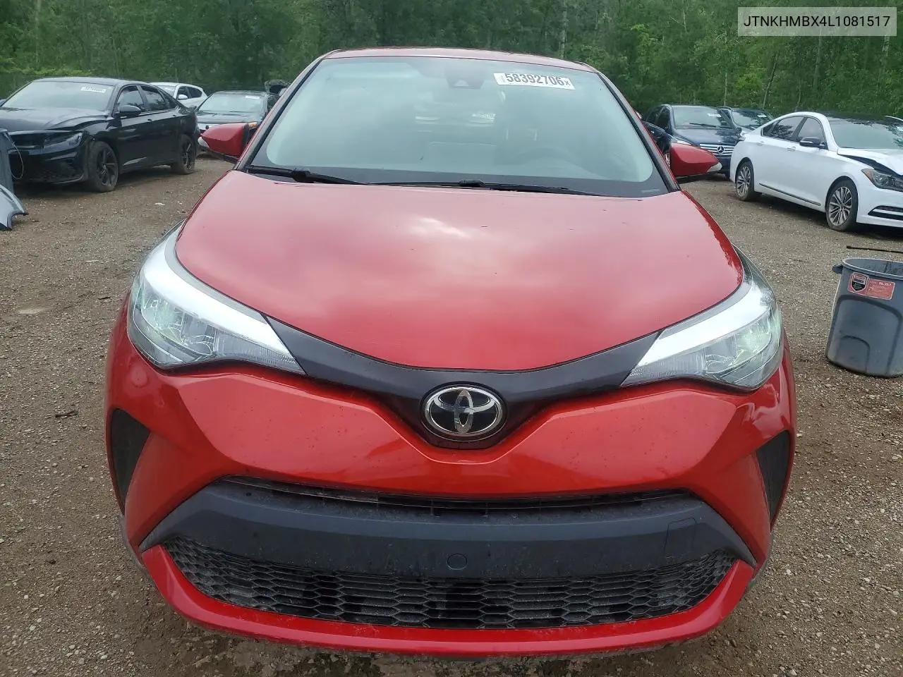 2020 Toyota C-Hr Le VIN: JTNKHMBX4L1081517 Lot: 58392706