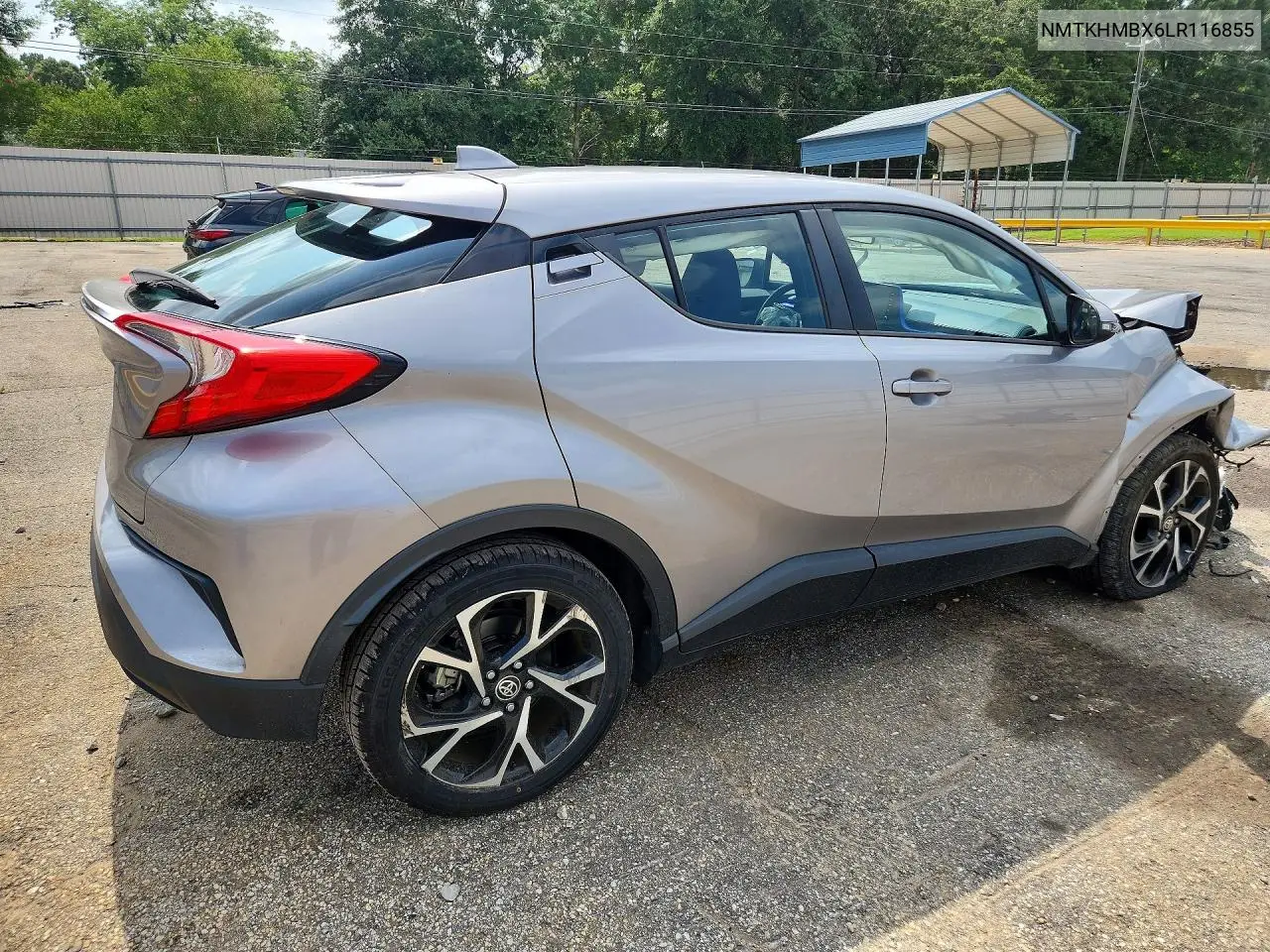 2020 Toyota C-Hr Xle VIN: NMTKHMBX6LR116855 Lot: 58490586