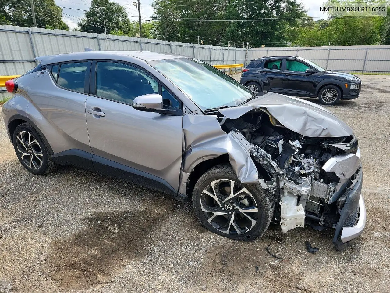 2020 Toyota C-Hr Xle VIN: NMTKHMBX6LR116855 Lot: 58490586