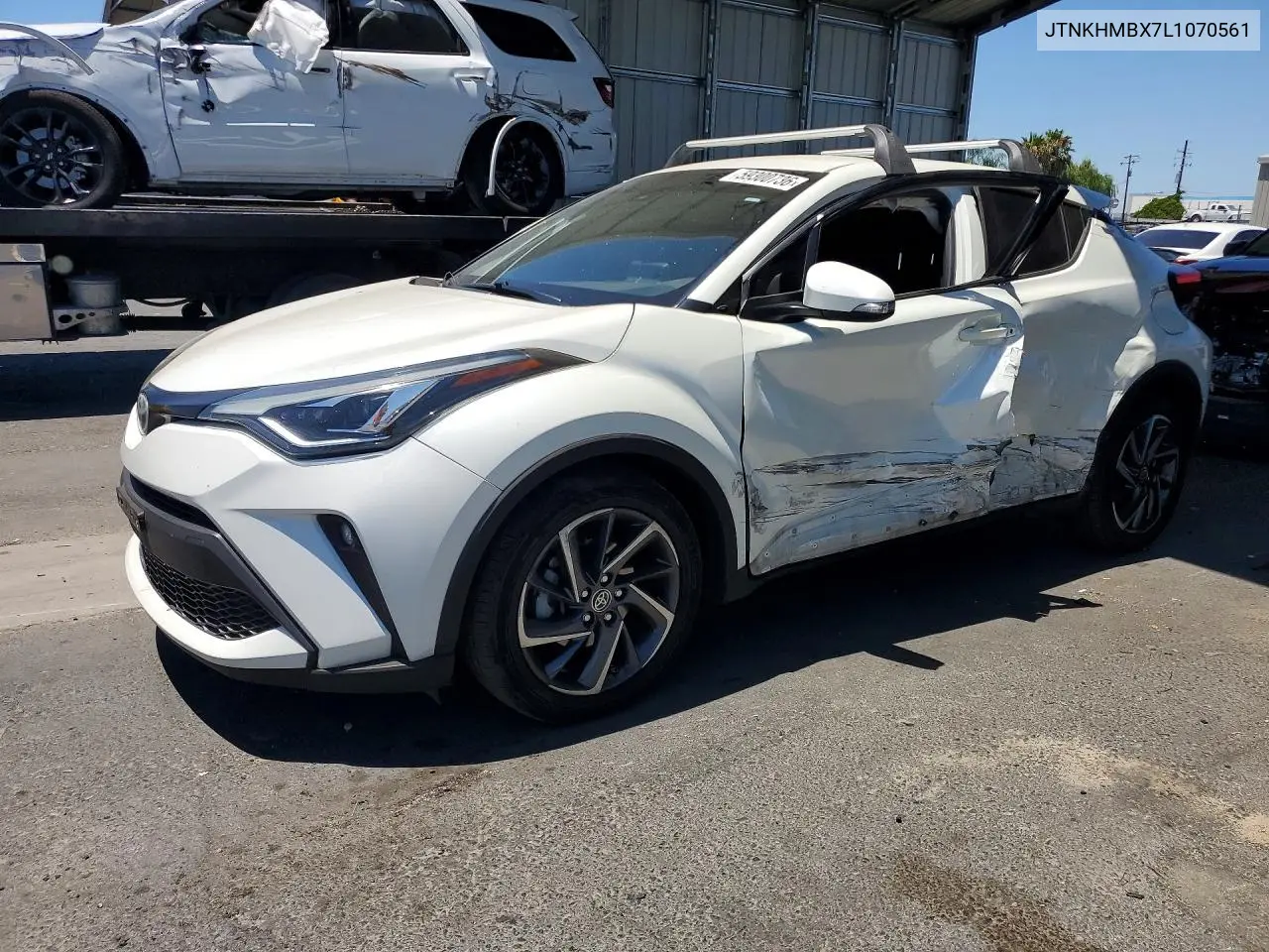 2020 Toyota C-Hr Limited VIN: JTNKHMBX7L1070561 Lot: 59300736
