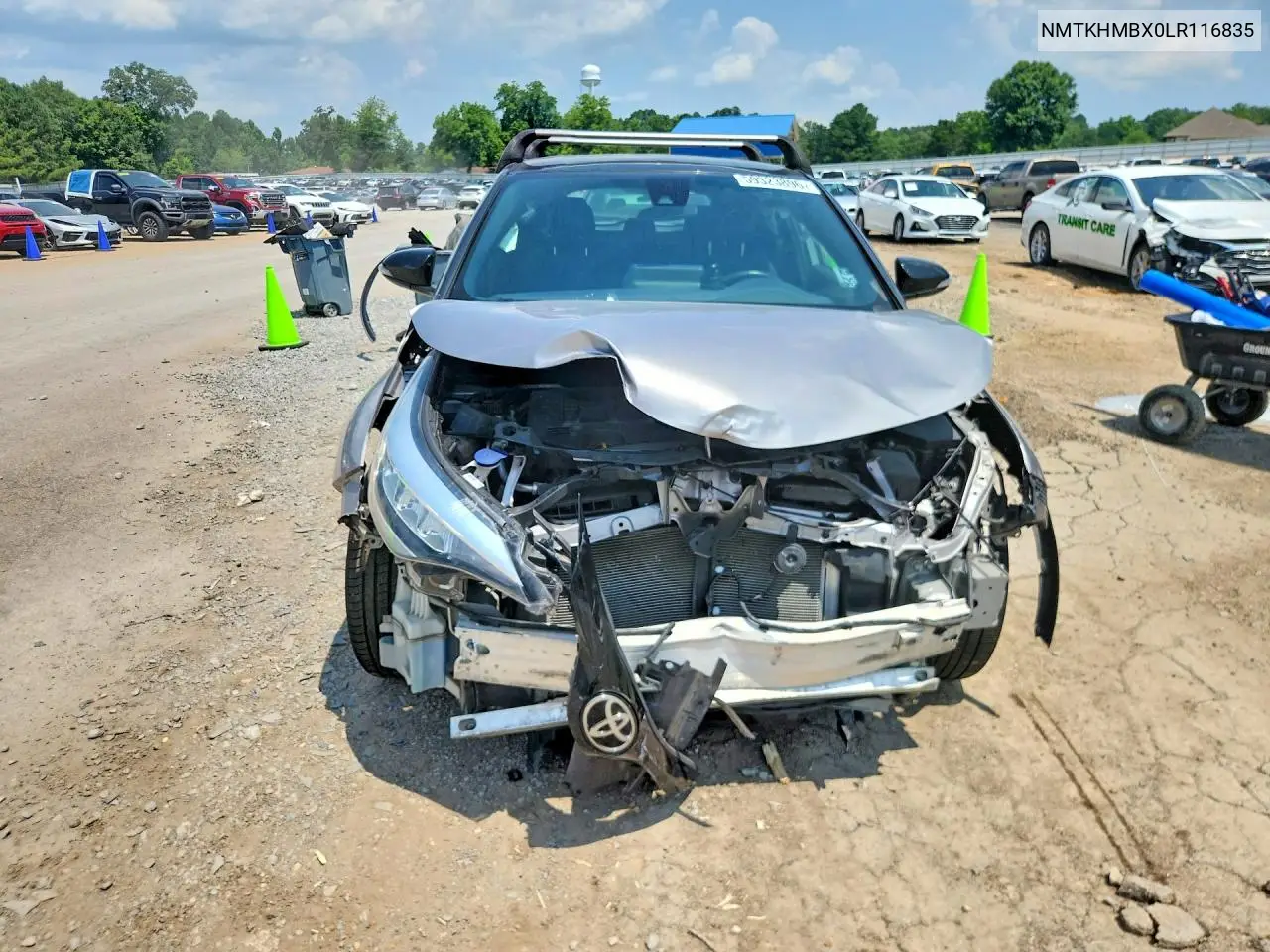 2020 Toyota C-Hr Xle VIN: NMTKHMBX0LR116835 Lot: 59323896