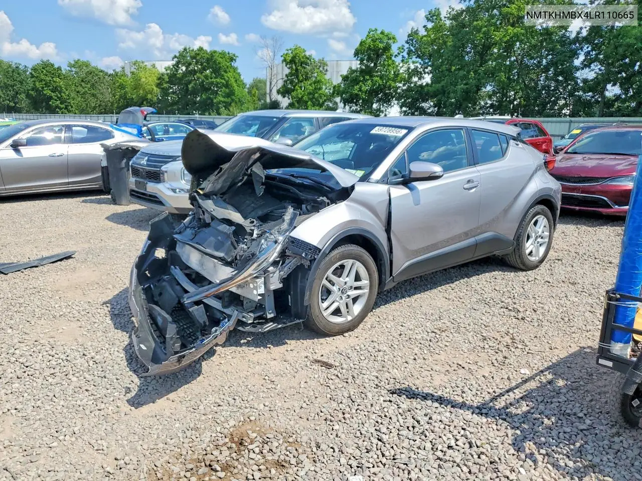 2020 Toyota C-Hr Le VIN: NMTKHMBX4LR110665 Lot: 59728956