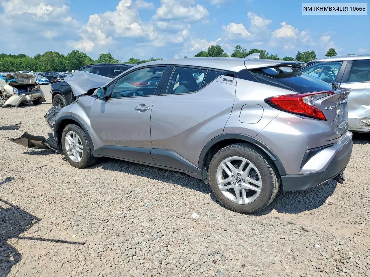 2020 Toyota C-Hr Le VIN: NMTKHMBX4LR110665 Lot: 59728956