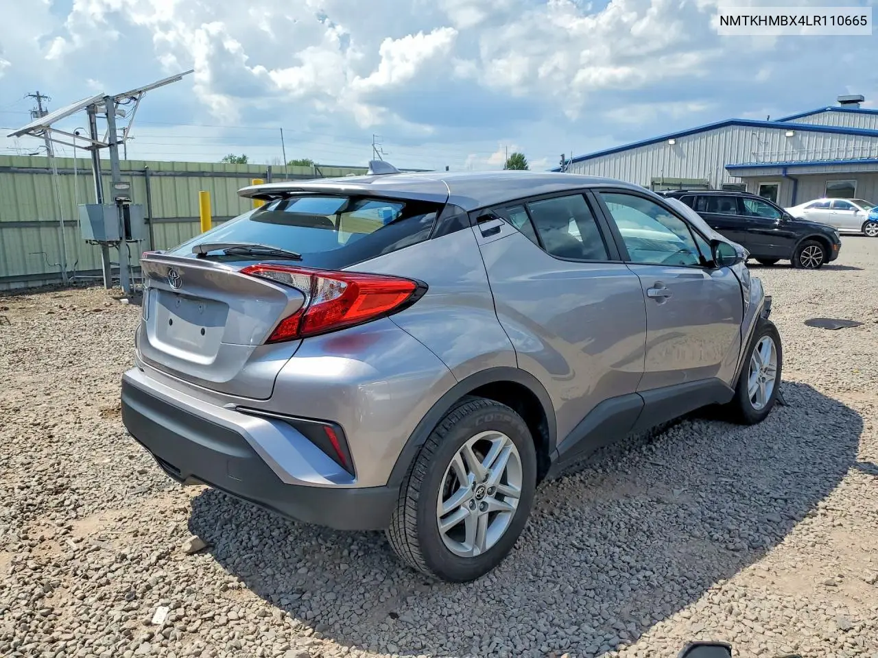 2020 Toyota C-Hr Le VIN: NMTKHMBX4LR110665 Lot: 59728956