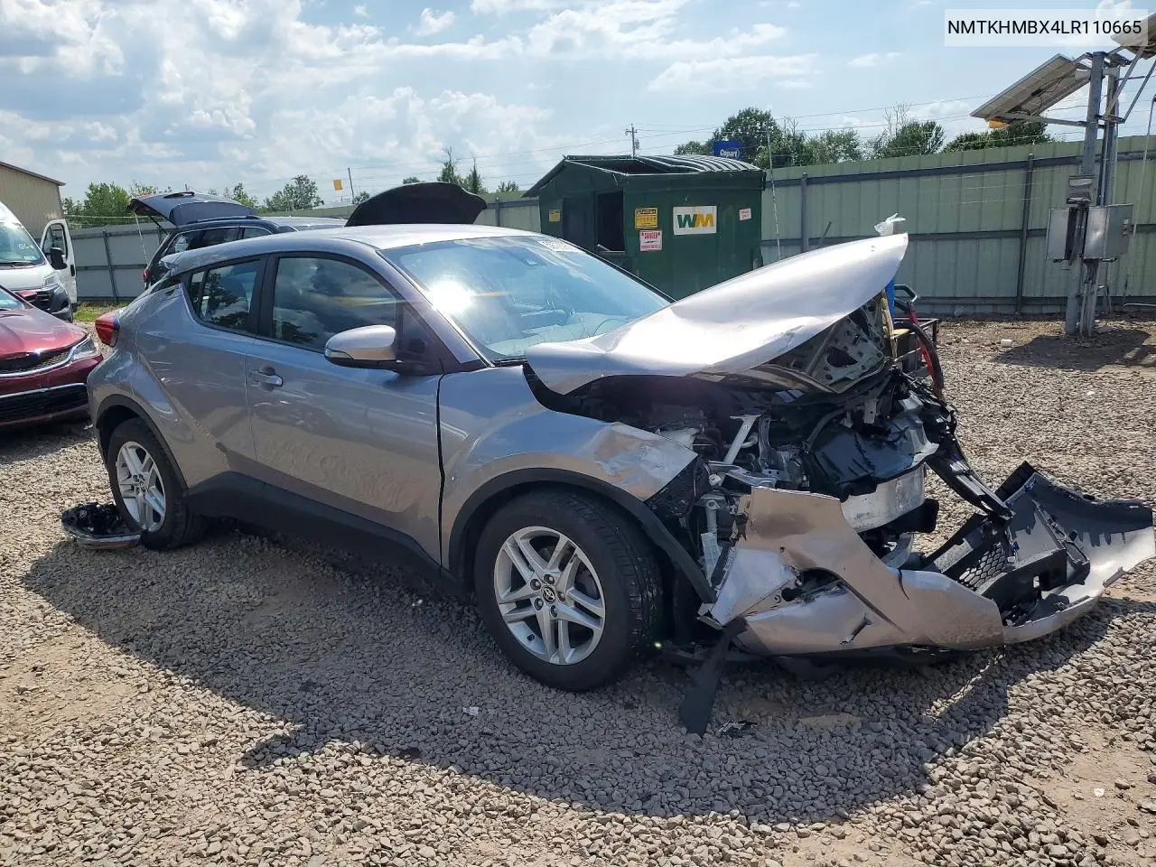 2020 Toyota C-Hr Le VIN: NMTKHMBX4LR110665 Lot: 59728956