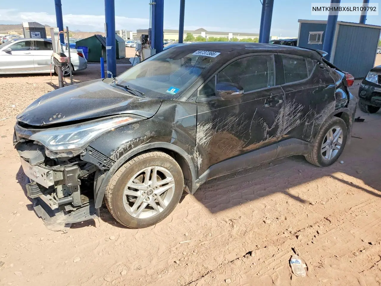 2020 Toyota C-Hr Le VIN: NMTKHMBX6LR109792 Lot: 59737366
