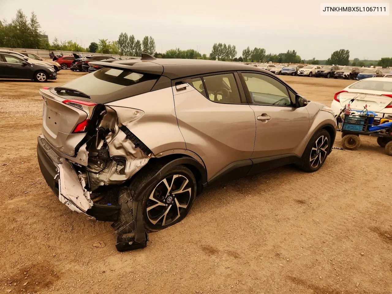 2020 Toyota C-Hr Le VIN: JTNKHMBX5L1067111 Lot: 60435036