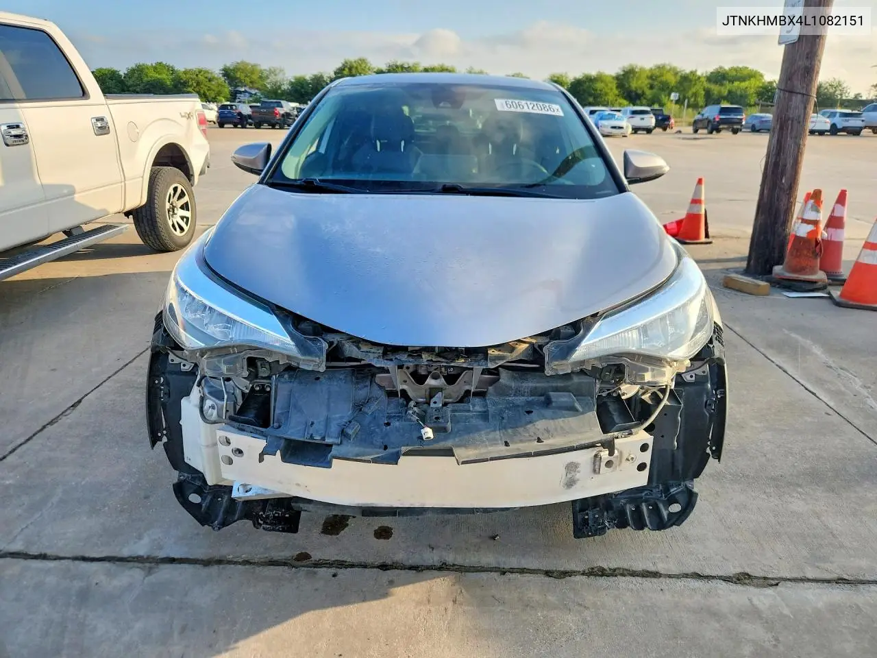 2020 Toyota C-Hr Le VIN: JTNKHMBX4L1082151 Lot: 60612086