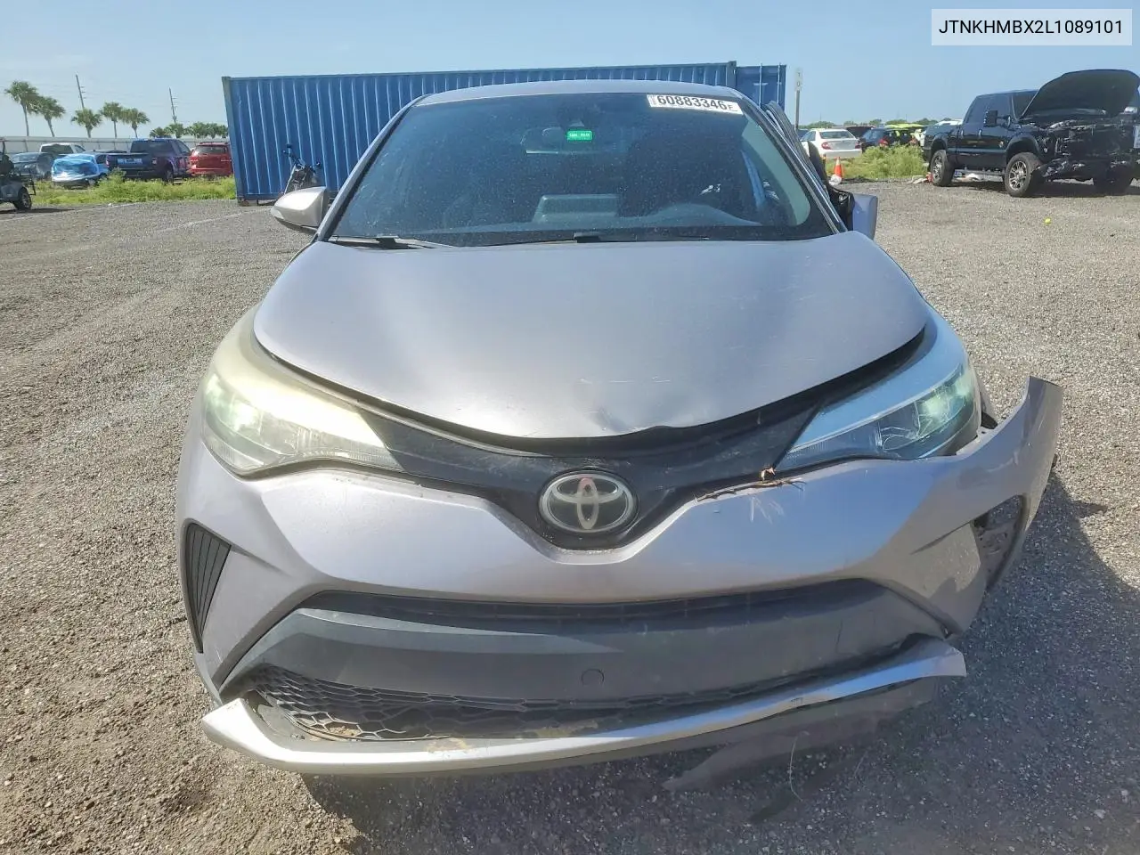 2020 Toyota C-Hr Xle VIN: JTNKHMBX2L1089101 Lot: 60883346