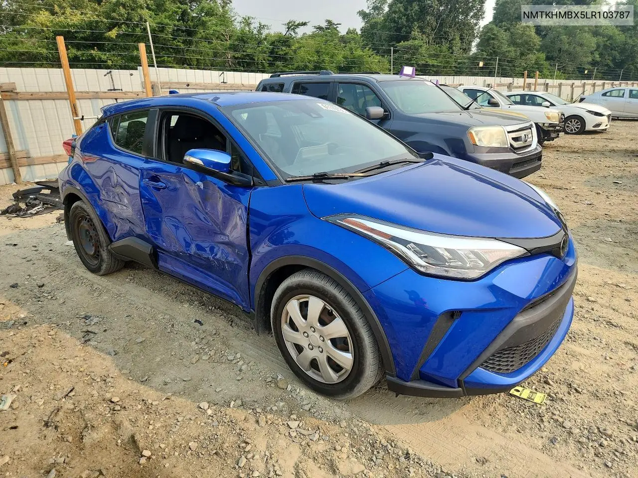 2020 Toyota C-Hr Le VIN: NMTKHMBX5LR103787 Lot: 61119736