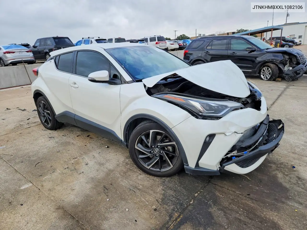2020 Toyota C-Hr Limited VIN: JTNKHMBXXL1082106 Lot: 61186366