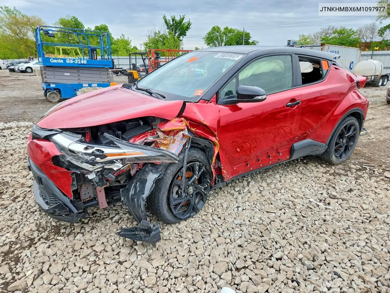 2021 Toyota C-Hr Nightshade VIN: JTNKHMBX6M1097977 Lot: 49165206