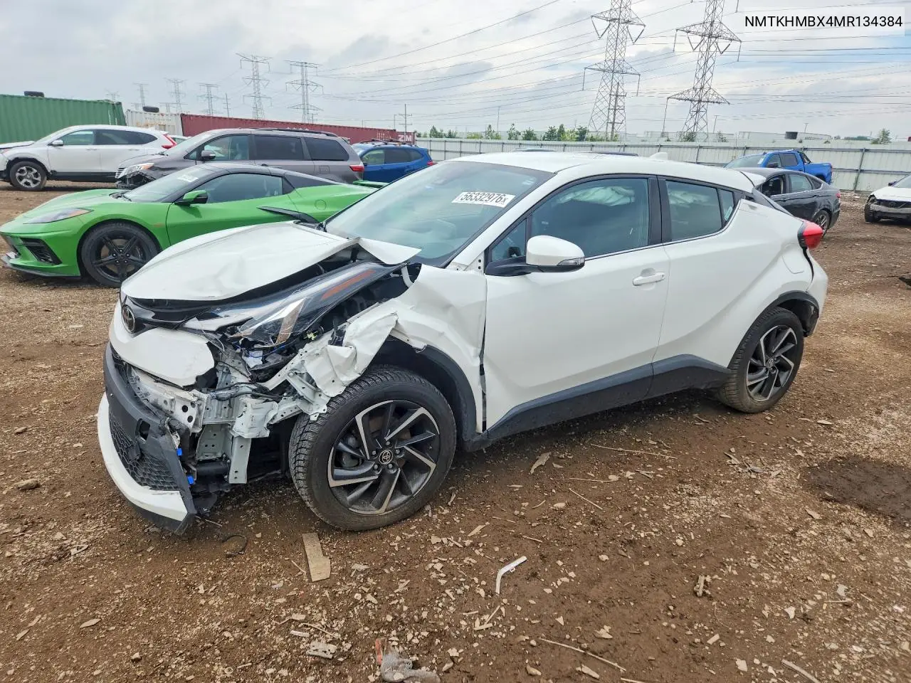 2021 Toyota C-Hr Le VIN: NMTKHMBX4MR134384 Lot: 56332976