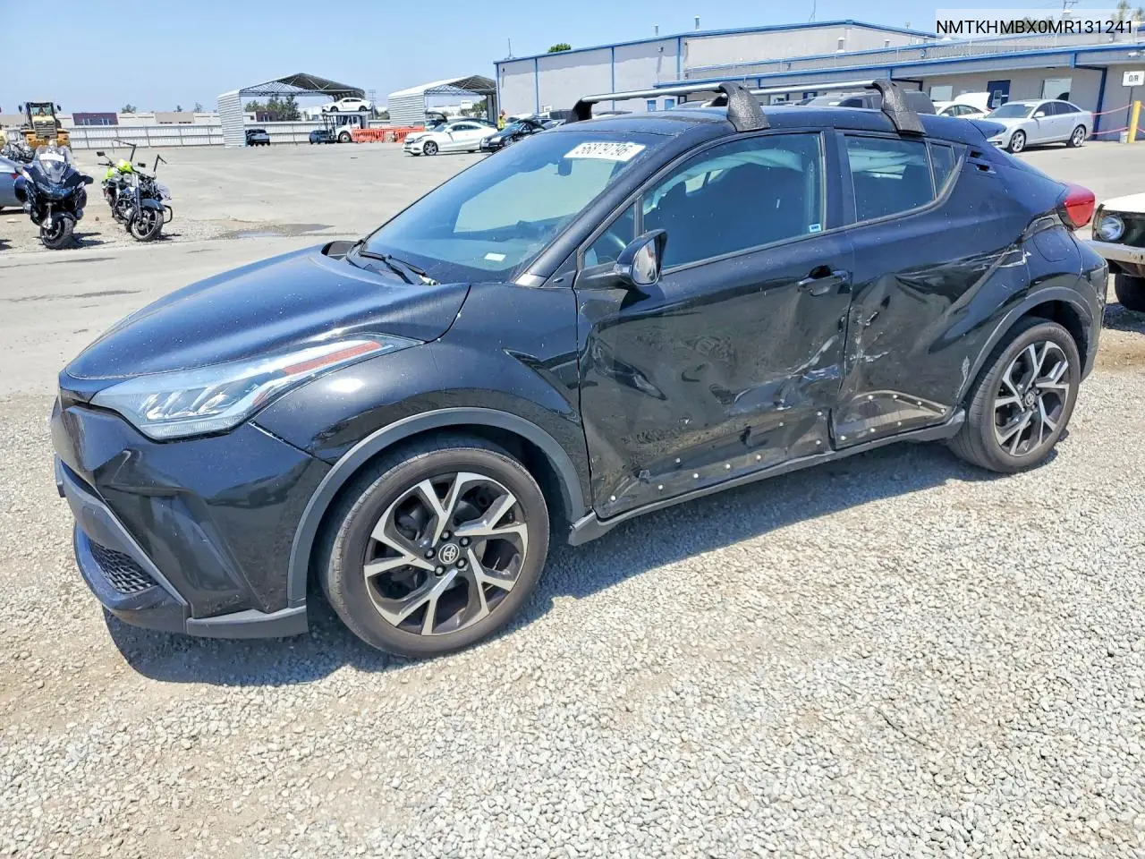 2021 Toyota C-Hr Xle VIN: NMTKHMBX0MR131241 Lot: 56879796