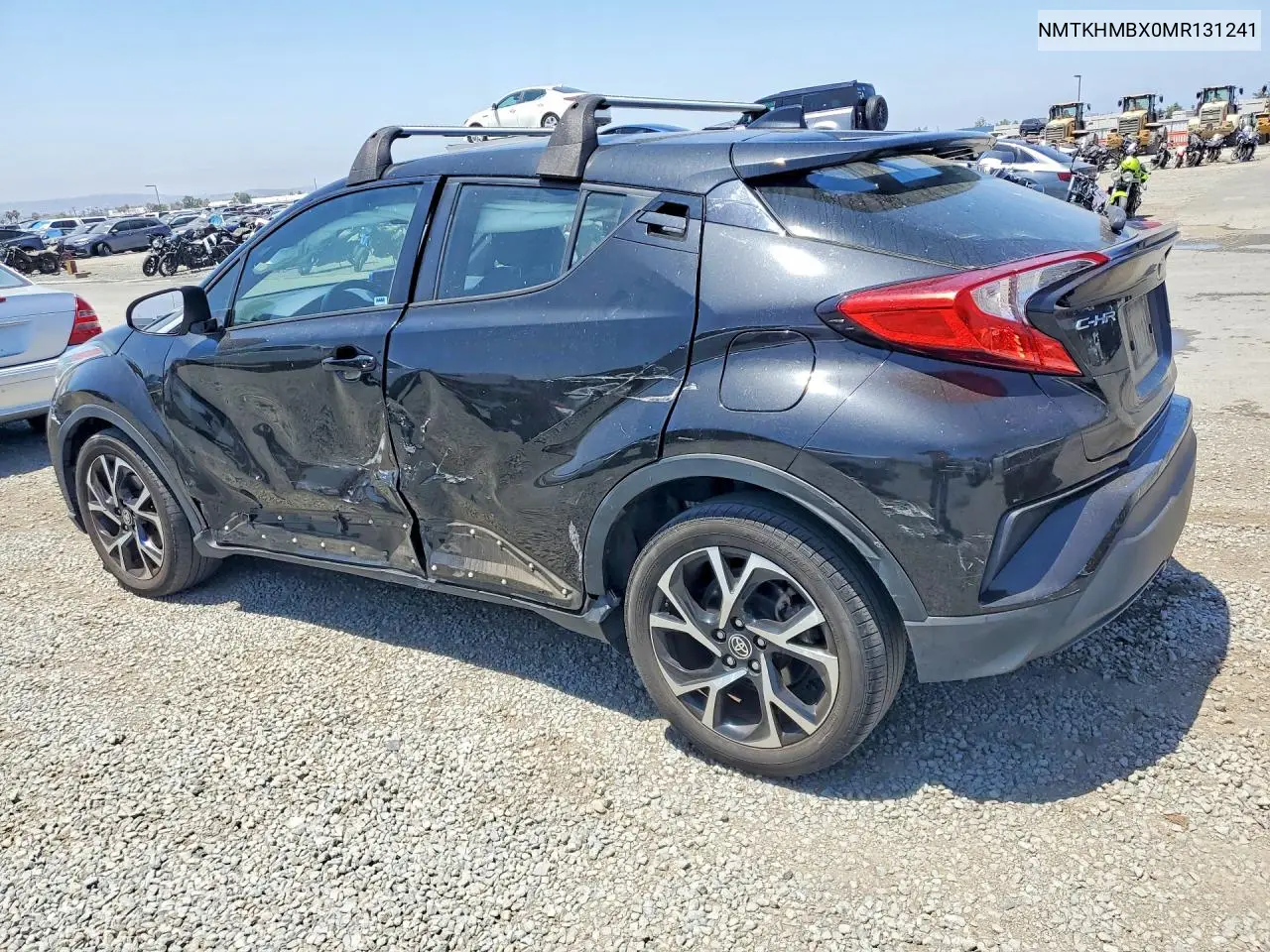 2021 Toyota C-Hr Xle VIN: NMTKHMBX0MR131241 Lot: 56879796