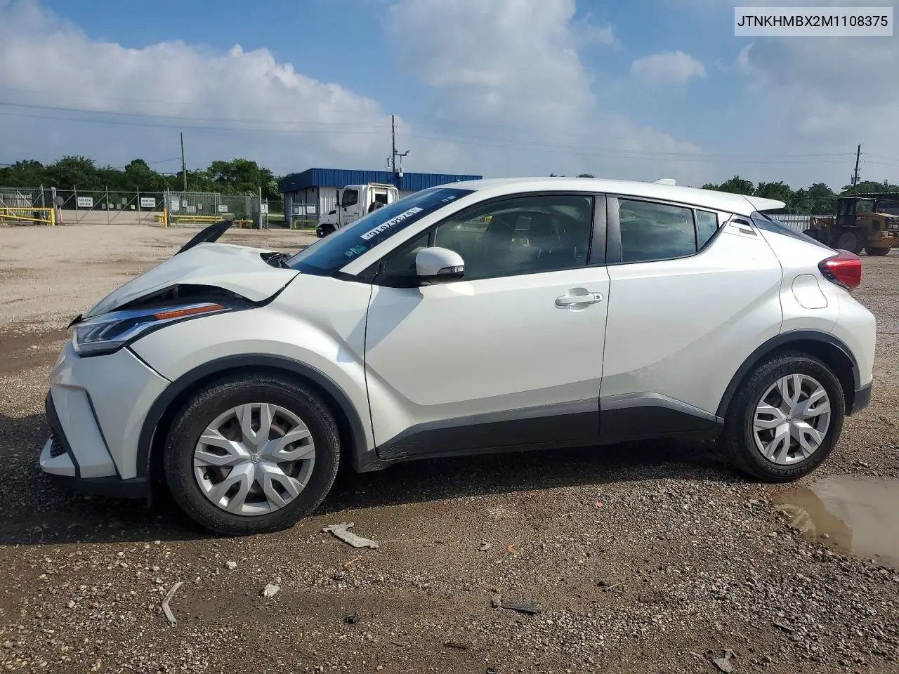 2021 Toyota C-Hr Le VIN: JTNKHMBX2M1108375 Lot: 57347016