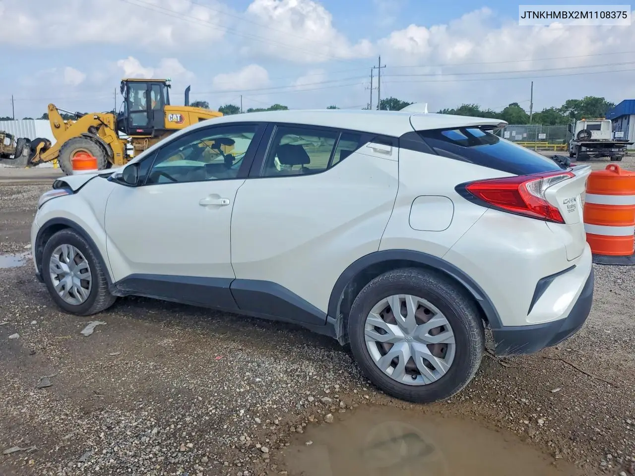 2021 Toyota C-Hr Le VIN: JTNKHMBX2M1108375 Lot: 57347016