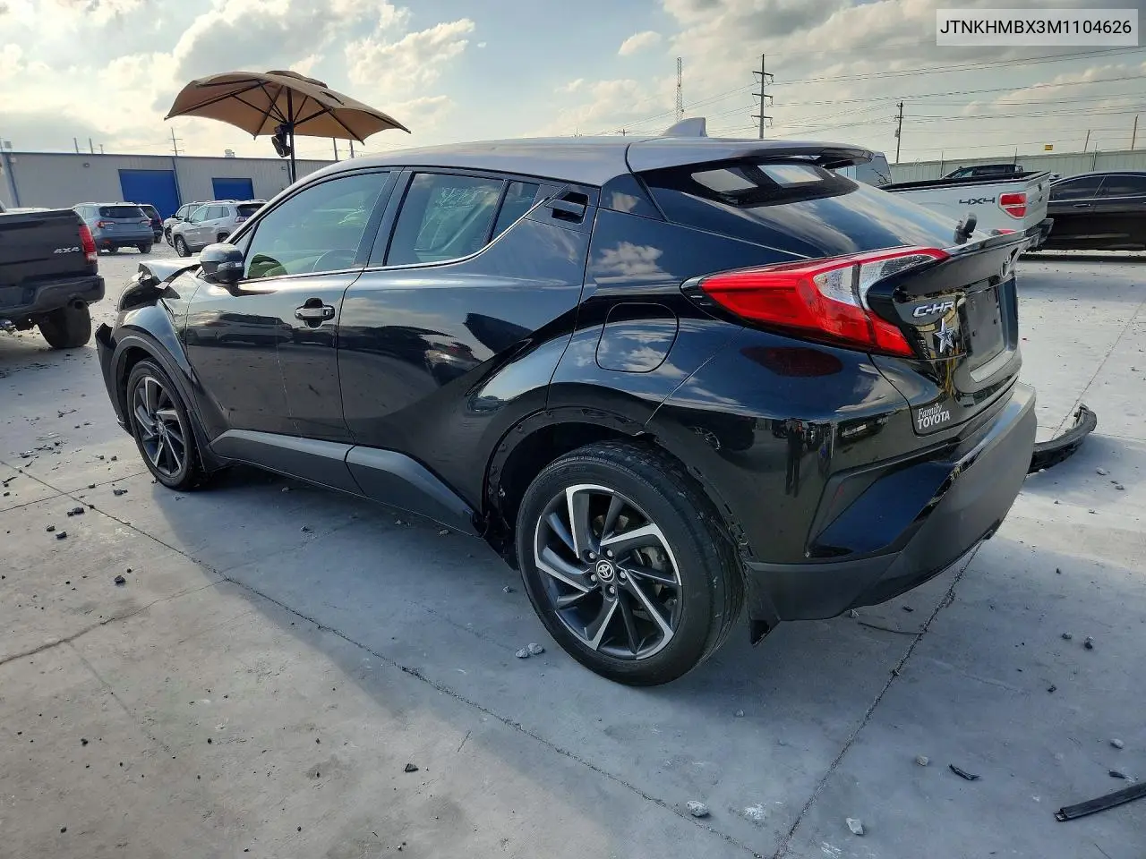 2021 Toyota C-Hr Limited VIN: JTNKHMBX3M1104626 Lot: 57514306