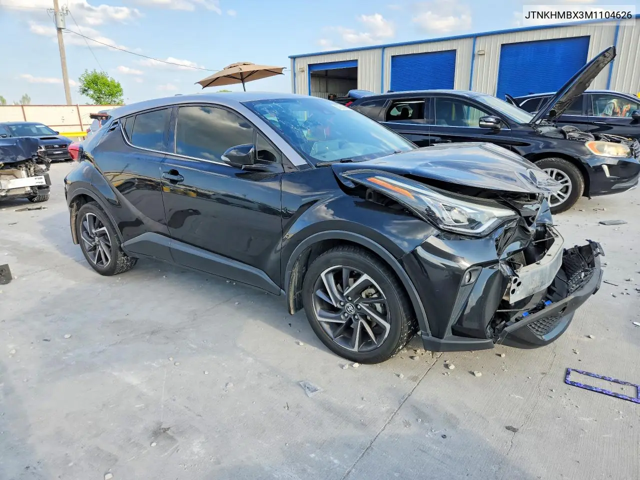 2021 Toyota C-Hr Limited VIN: JTNKHMBX3M1104626 Lot: 57514306