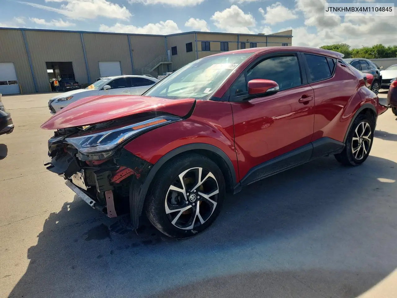 2021 Toyota C-Hr Le VIN: JTNKHMBX4M1104845 Lot: 57525706