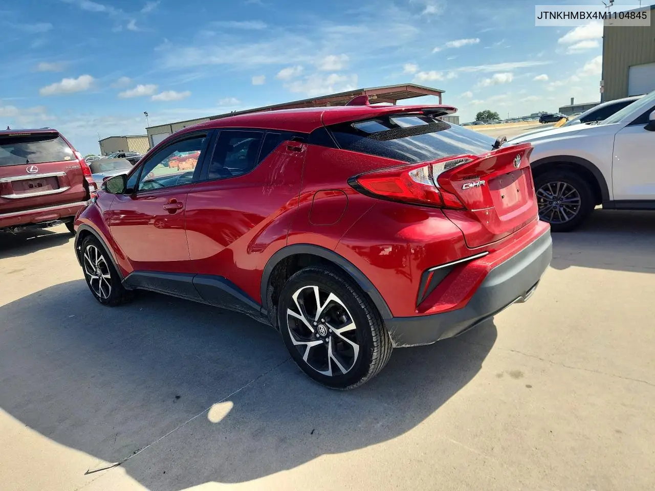2021 Toyota C-Hr Le VIN: JTNKHMBX4M1104845 Lot: 57525706