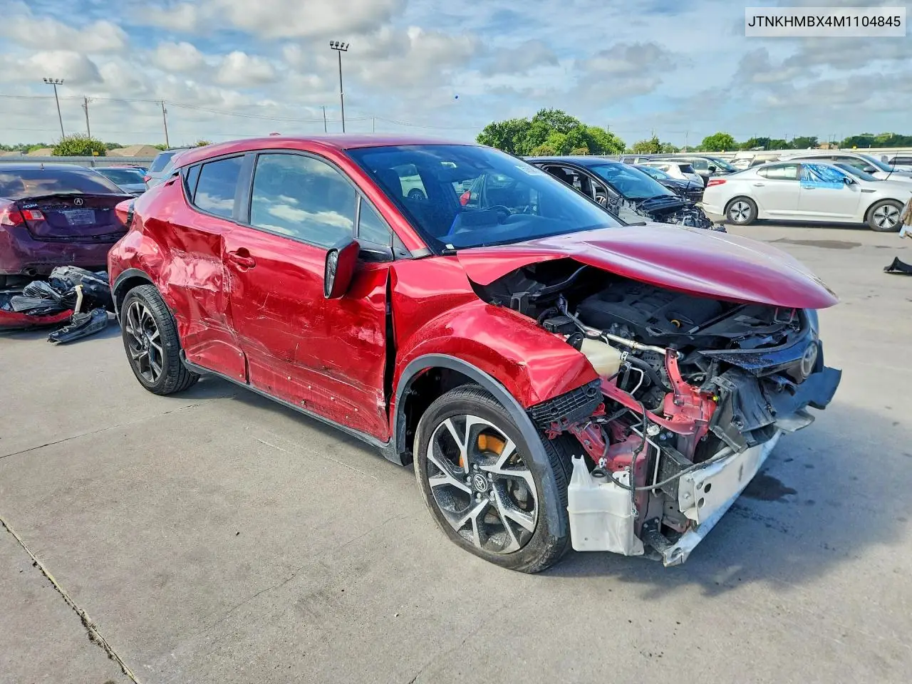 2021 Toyota C-Hr Le VIN: JTNKHMBX4M1104845 Lot: 57525706