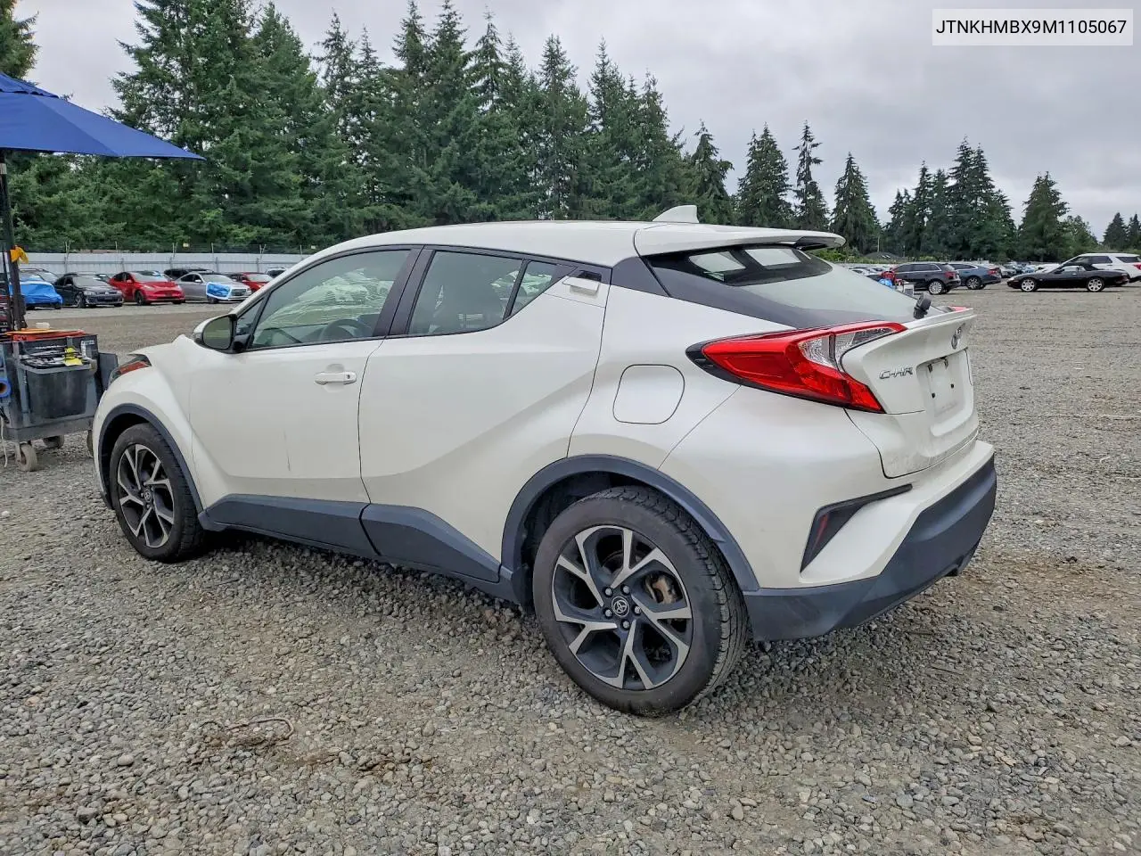 2021 Toyota C-Hr Xle VIN: JTNKHMBX9M1105067 Lot: 57595236