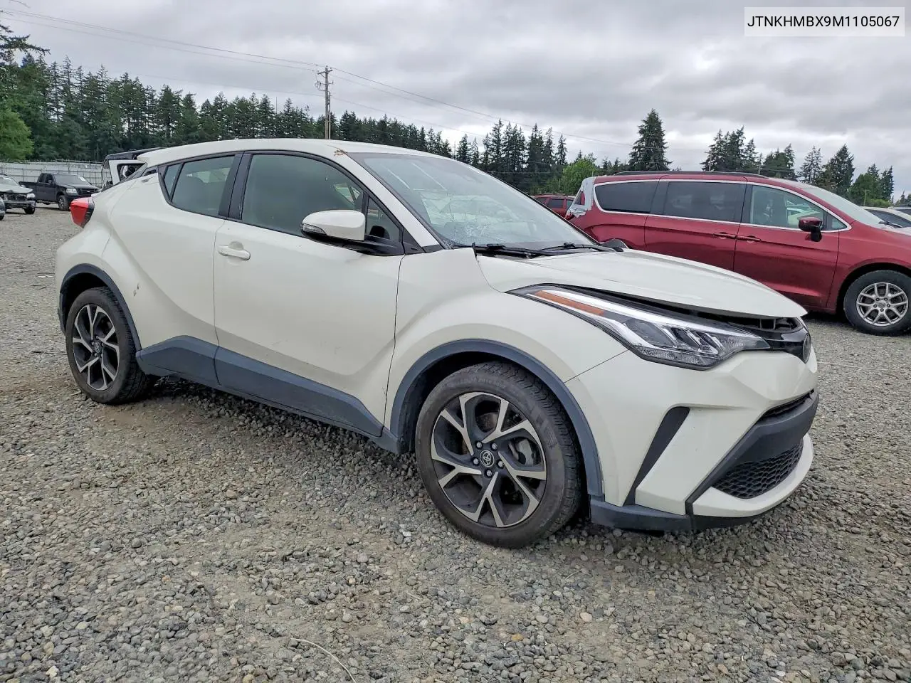 2021 Toyota C-Hr Xle VIN: JTNKHMBX9M1105067 Lot: 57595236