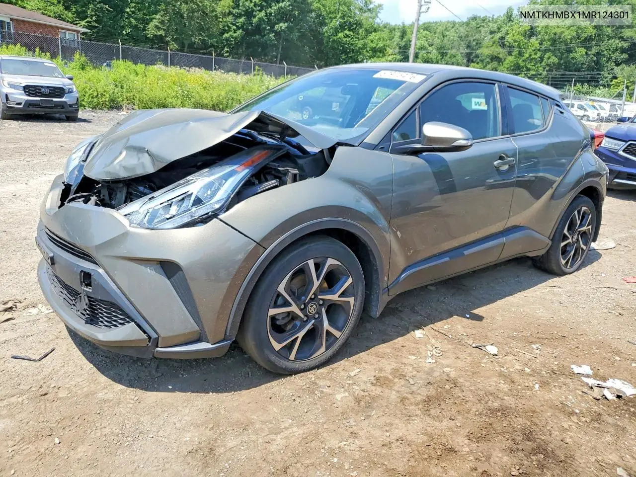 2021 Toyota C-Hr Xle VIN: NMTKHMBX1MR124301 Lot: 57975476