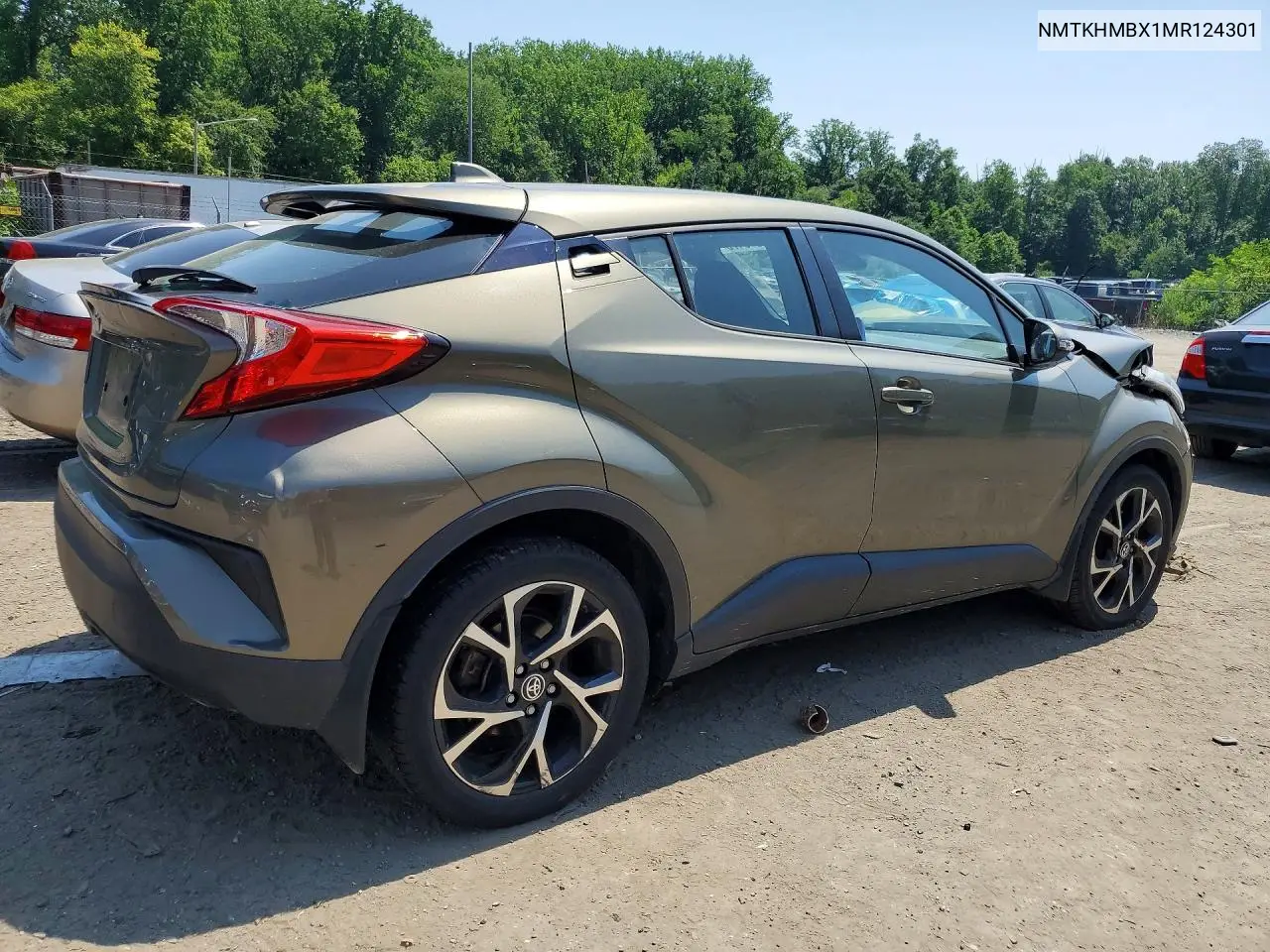 2021 Toyota C-Hr Xle VIN: NMTKHMBX1MR124301 Lot: 57975476