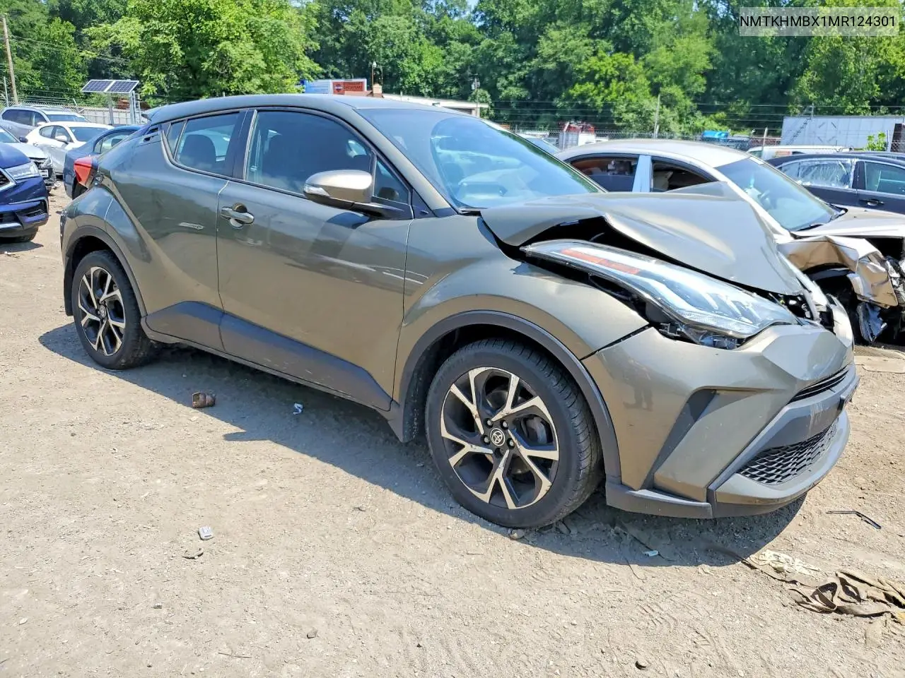 2021 Toyota C-Hr Xle VIN: NMTKHMBX1MR124301 Lot: 57975476