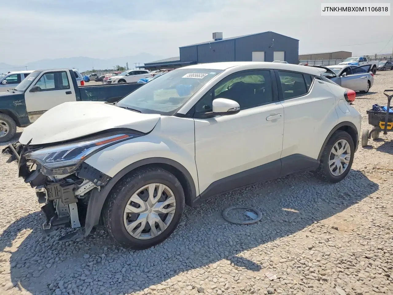 2021 Toyota C-Hr Le VIN: JTNKHMBX0M1106818 Lot: 58656636
