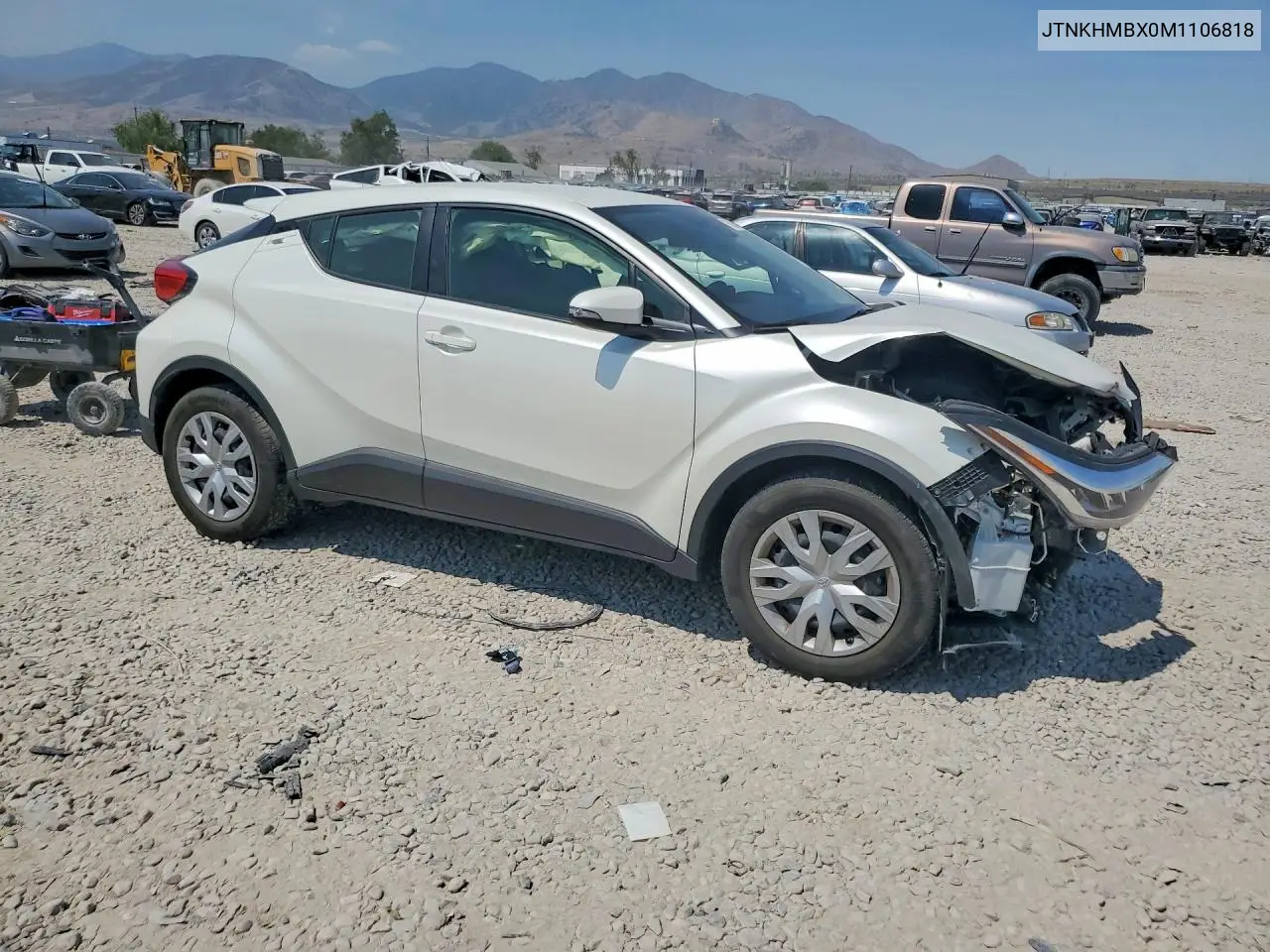 2021 Toyota C-Hr Le VIN: JTNKHMBX0M1106818 Lot: 58656636