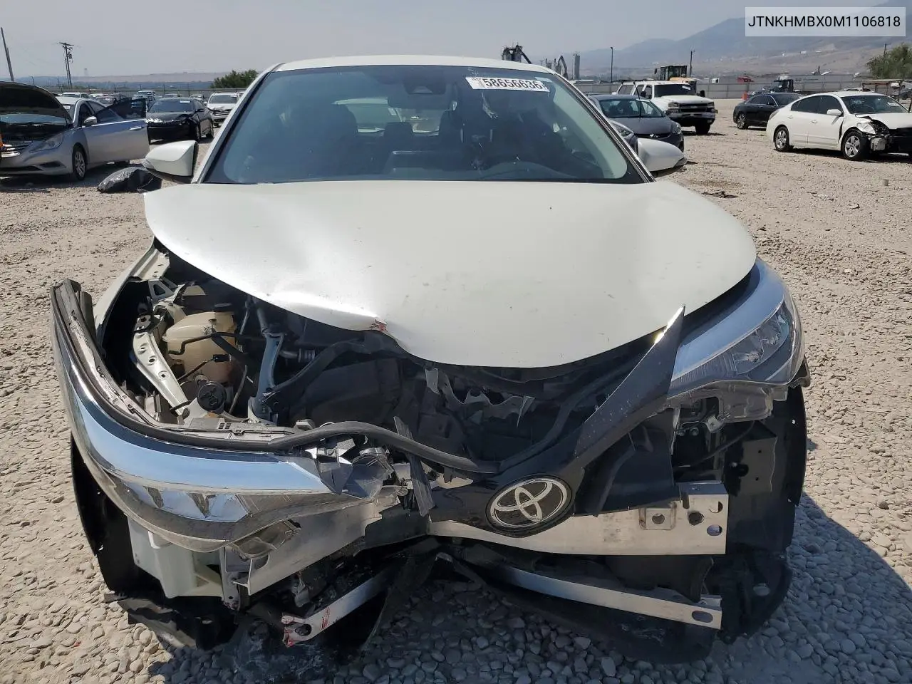 2021 Toyota C-Hr Le VIN: JTNKHMBX0M1106818 Lot: 58656636