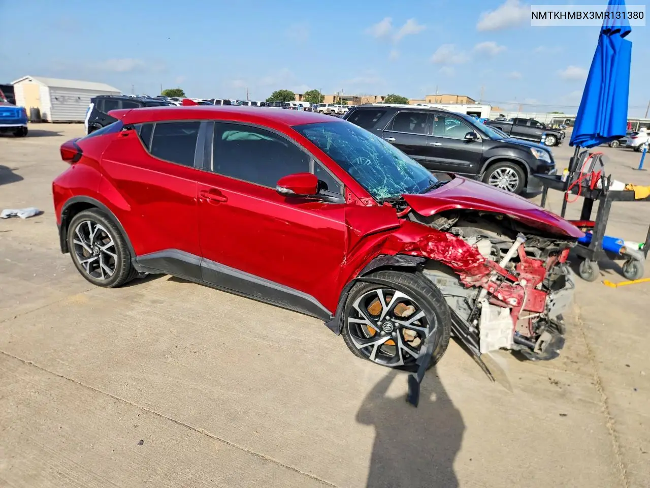 2021 Toyota C-Hr Xle VIN: NMTKHMBX3MR131380 Lot: 59106236