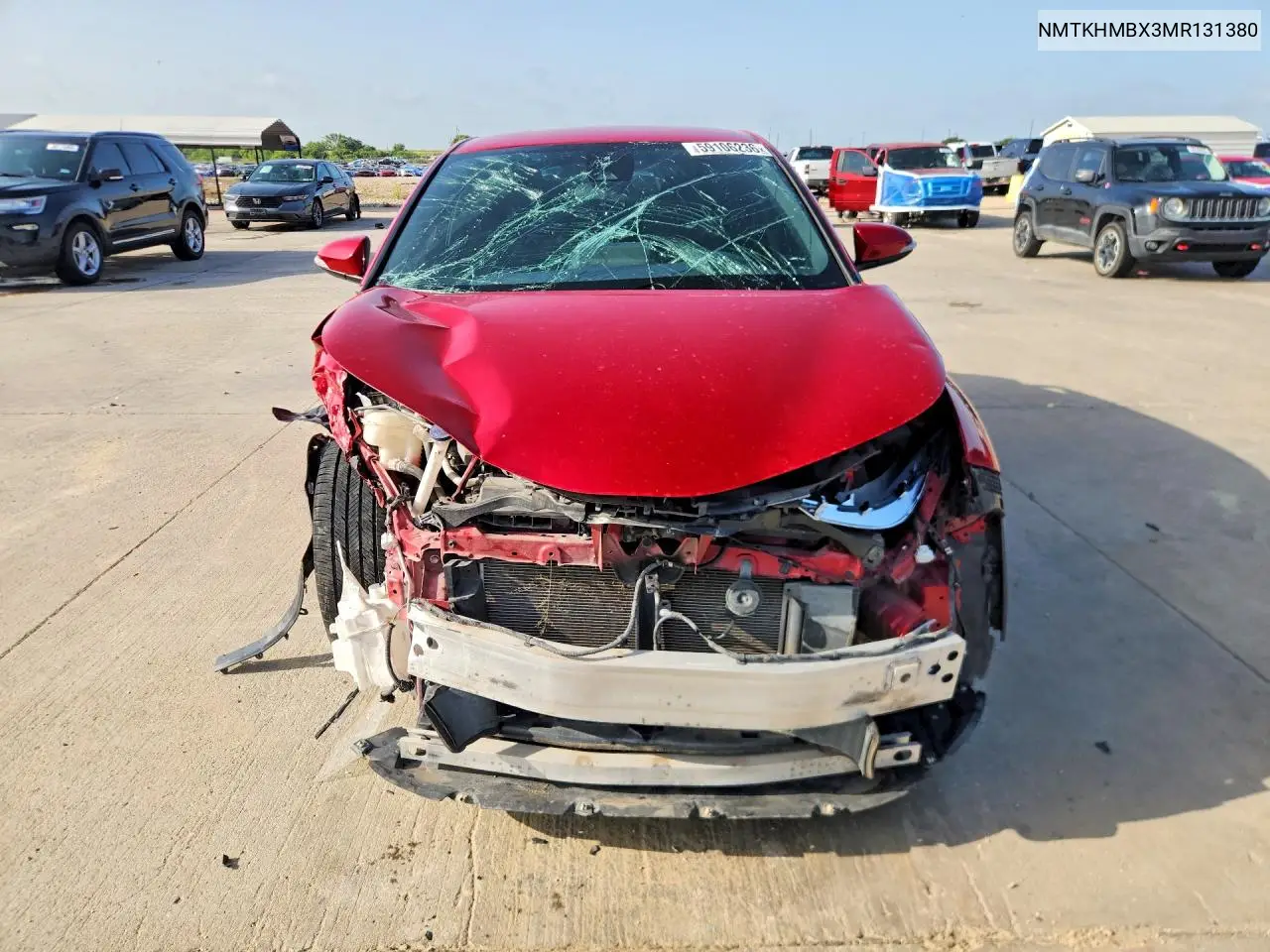 2021 Toyota C-Hr Xle VIN: NMTKHMBX3MR131380 Lot: 59106236