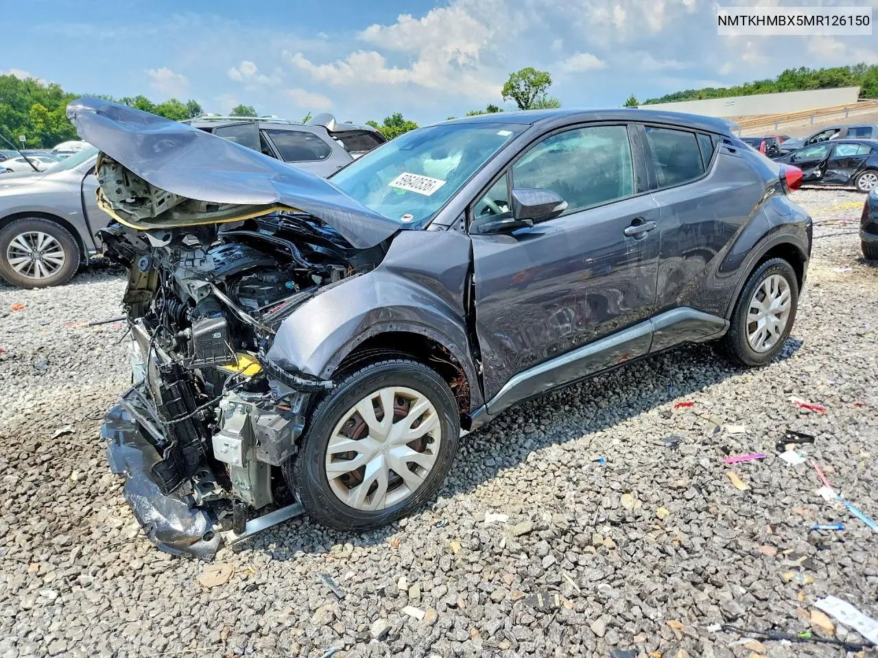 2021 Toyota C-Hr Le VIN: NMTKHMBX5MR126150 Lot: 59640536