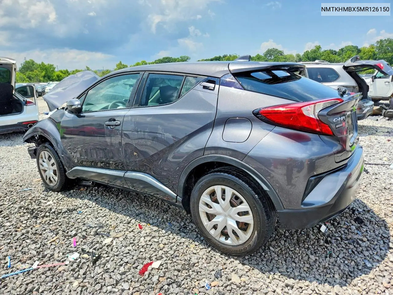 2021 Toyota C-Hr Le VIN: NMTKHMBX5MR126150 Lot: 59640536