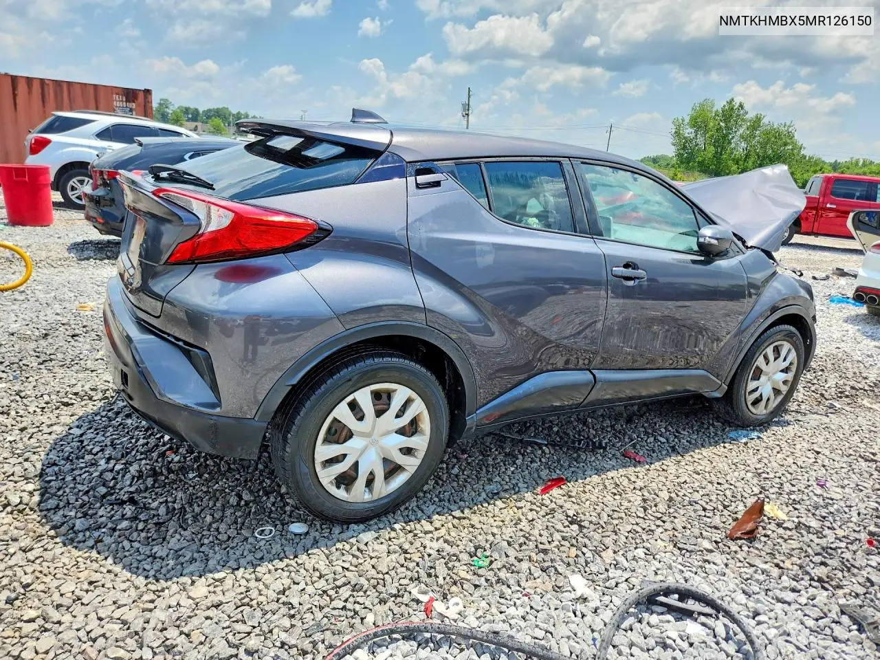 2021 Toyota C-Hr Le VIN: NMTKHMBX5MR126150 Lot: 59640536