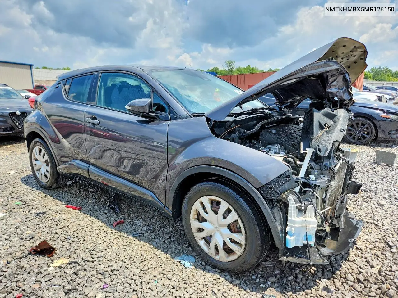 2021 Toyota C-Hr Le VIN: NMTKHMBX5MR126150 Lot: 59640536