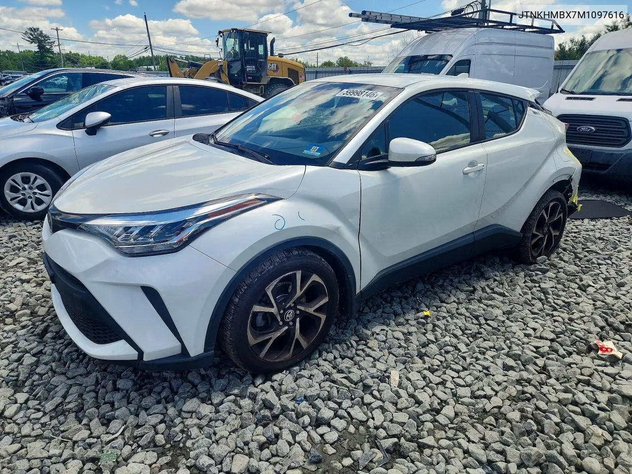 2021 Toyota C-Hr Xle VIN: JTNKHMBX7M1097616 Lot: 59998146