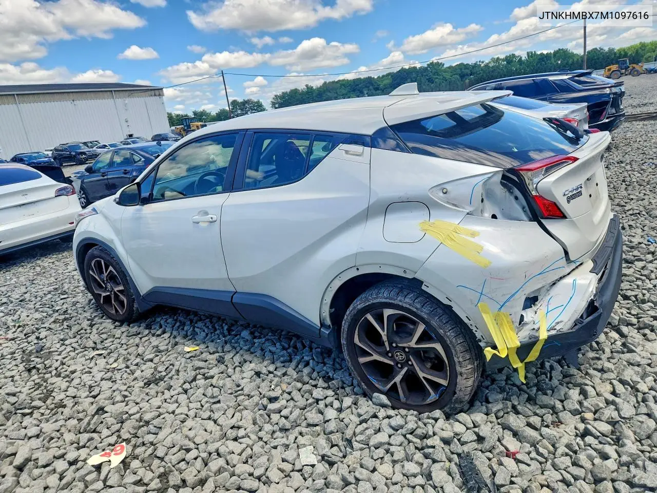 2021 Toyota C-Hr Xle VIN: JTNKHMBX7M1097616 Lot: 59998146