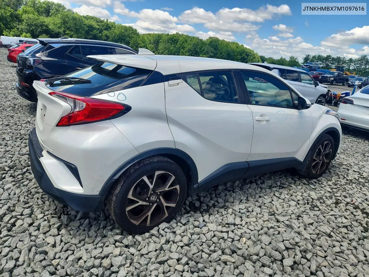 2021 Toyota C-Hr Xle VIN: JTNKHMBX7M1097616 Lot: 59998146