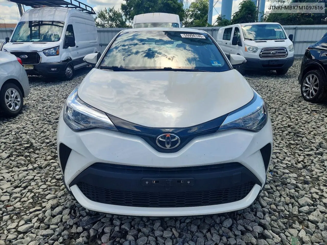 2021 Toyota C-Hr Xle VIN: JTNKHMBX7M1097616 Lot: 59998146