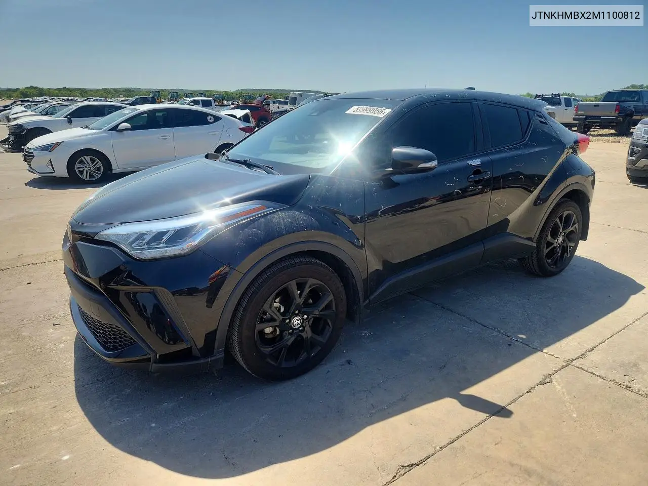 2021 Toyota C-Hr Nightshade VIN: JTNKHMBX2M1100812 Lot: 59999966
