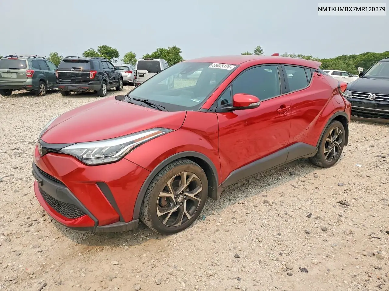 2021 Toyota C-Hr Xle VIN: NMTKHMBX7MR120379 Lot: 60045176