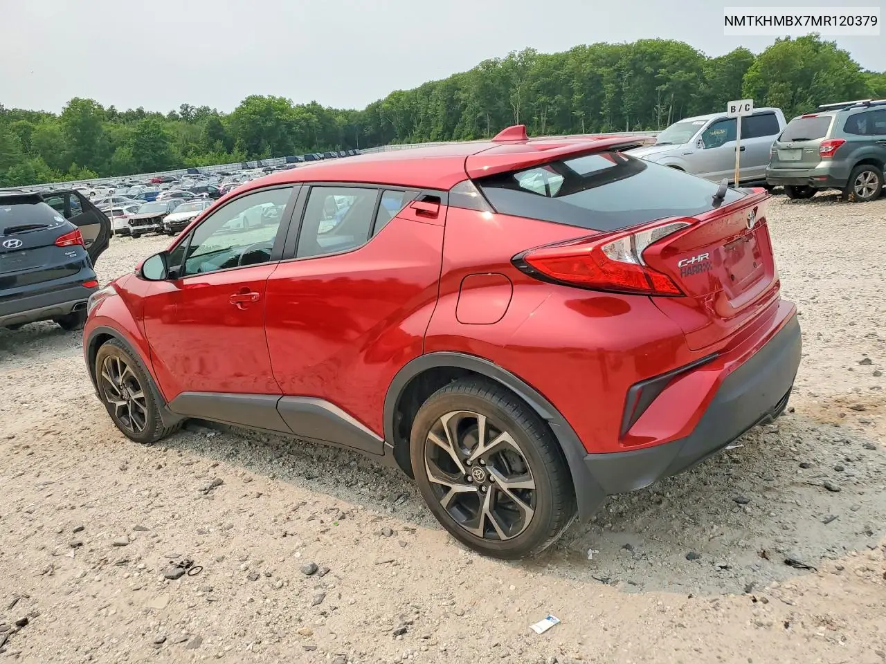 2021 Toyota C-Hr Xle VIN: NMTKHMBX7MR120379 Lot: 60045176