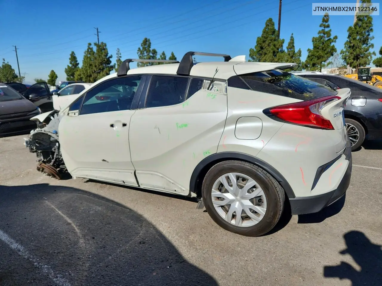 2021 Toyota C-Hr Le VIN: JTNKHMBX2M1122146 Lot: 60419946